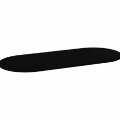 VIDAXL - Dessus de table 140x60x2 cm bois de chêne massif ovale