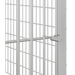 VIDAXL - Enclos pour animaux en liberté 6 panneaux 54x60cm fer galvanisé