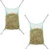 VIDAXL - Filet à foin 2 pcs rectangulaire 0,9 x 1,5 m pp