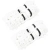 VIDAXL - Filets à foin 2 pcs rond blanc 100x100 cm pp