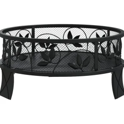 VIDAXL - Foyer avec tisonnier 50 cm xxl acier