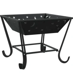 VIDAXL - Foyer avec tisonnier 50 cm xxl acier