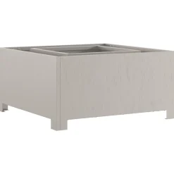 VIDAXL - Foyer carré 60x60x30 cm en acier résistant aux intempéries
