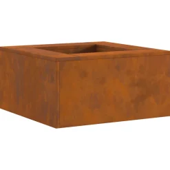 VIDAXL - Foyer carré 60x60x30 cm en acier résistant aux intempéries