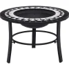 VIDAXL - Foyer mosaïque noir et blanc 68 cm céramique