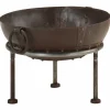VIDAXL - Foyer rustique ø 40 cm fer