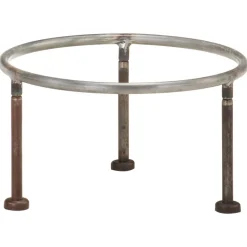 VIDAXL - Foyer rustique ø 40 cm fer