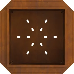 VIDAXL - Foyer sans fumée 58x58x51 cm en acier