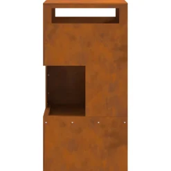 VIDAXL - Foyer 50x50x100 cm en acier résistant aux intempéries