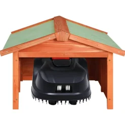 VIDAXL - Garage de tondeuse à gazon 72x87x50 cm bois de sapin solide
