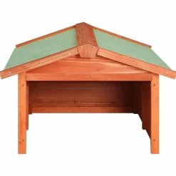VIDAXL - Garage de tondeuse à gazon 72x87x50 cm bois de sapin solide
