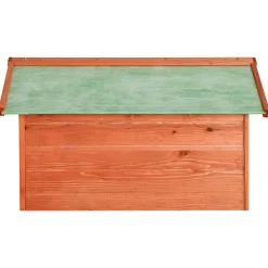 VIDAXL - Garage de tondeuse à gazon 72x87x50 cm bois de sapin solide