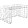 VIDAXL - Garage tondeuse à gazon lit surélevé 110x80x60 cm fil en acier