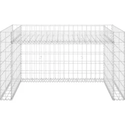 VIDAXL - Garage tondeuse à gazon lit surélevé 110x80x60 cm fil en acier