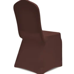 VIDAXL - Housse de chaise extensible 6 pcs marron