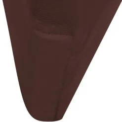 VIDAXL - Housse de chaise extensible 6 pcs marron