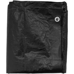 VIDAXL - Housse pour meubles de jardin 10 艙illets ø230x90 cm rond