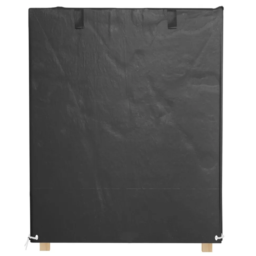 VIDAXL - Housses de balancelle 2 pcs 8 艙illets 125x90x135/165 cm pe
