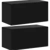 VIDAXL - Housses de meubles de jardin 2 pcs 6 艙illets 160x80x75 cm