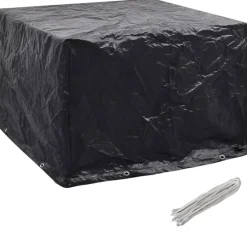 VIDAXL - Housses de salon de jardin 2 pcs 8 艙illets 122x112x98 cm