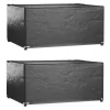 VIDAXL - Housses salon de jardin2pcs 8艙illets 160x120x75cm rectangulaire