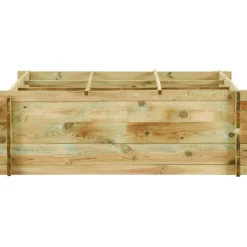 VIDAXL - Jardinière pour légumes bois de pin imprégné 120x120x40 cm