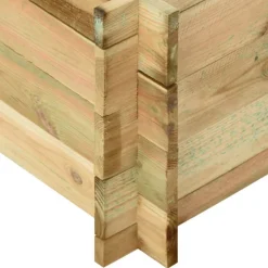 VIDAXL - Jardinière pour légumes bois de pin imprégné 120x120x40 cm