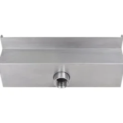VIDAXL - Lame d'eau rectangulaire 30 cm acier inoxydable pour piscine