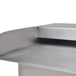 VIDAXL - Lame d'eau rectangulaire 30 cm acier inoxydable pour piscine