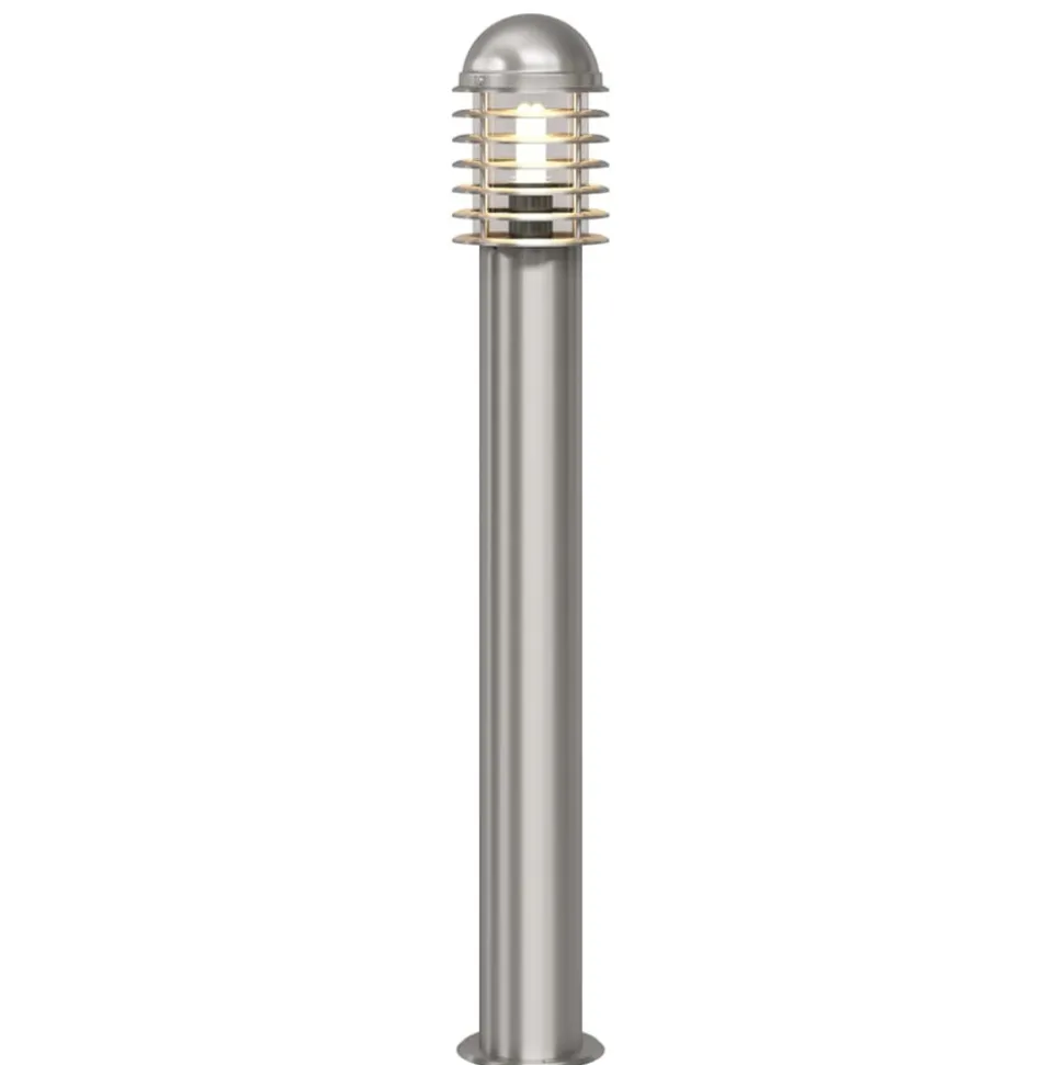 VIDAXL - Lampadaire d'extérieur acier inoxydable