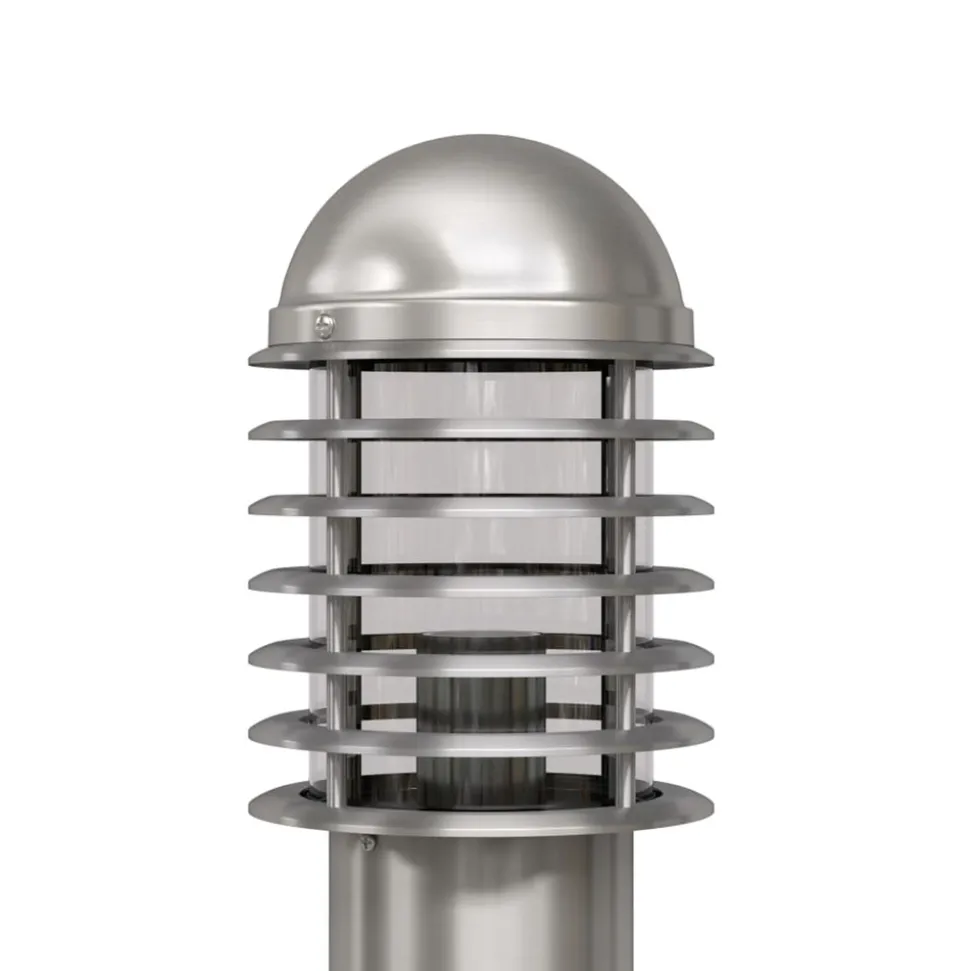 VIDAXL - Lampadaire d'extérieur acier inoxydable