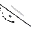 VIDAXL - Lampe led de bulles d'aquarium rvb 107 cm