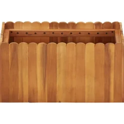 VIDAXL - Lit surélevé de jardin 50x30x25 cm bois massif d acacia