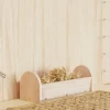 VIDAXL - Mangeoire à foin pour lapins 28x10x10 cm bois massif de sapin