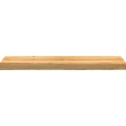 VIDAXL - Marches d'escalier 2 pcs marron clair 90x30x2 cm chêne massif