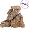 VIDAXL - Pierres du dragon 25 kg mélange de couleurs 10-30 cm