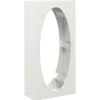 VIDAXL - Portant de bois chauffage blanc 50x23x100 cm
