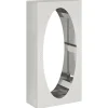 VIDAXL - Portant de bois de chauffage 50x23x100 cm acier inoxydable