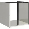 VIDAXL - Portant de bois de chauffage 40x40x40 cm acier inoxydable