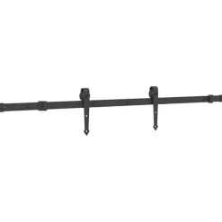 VIDAXL - Porte coulissante et kit de quincaillerie 80x210 cm pin massif