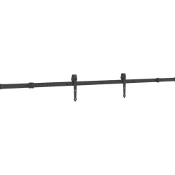 VIDAXL - Porte coulissante et kit de quincaillerie 80x210 cm pin massif