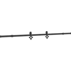 VIDAXL - Porte coulissante et kit de quincaillerie 100x210 cm pin massif