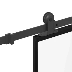 VIDAXL - Porte coulissante avec kit de quincaillerie 76x205 cm verre esg