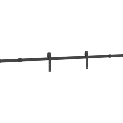 VIDAXL - Porte coulissante et kit de quincaillerie 100x210 cm pin massif