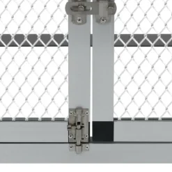 VIDAXL - Poulailler avec rampes et nichoir aluminium