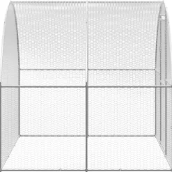 VIDAXL - Poulailler d extérieur 3x20x2 m acier galvanisé