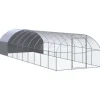 VIDAXL - Poulailler d extérieur 3x10x2 m acier galvanisé