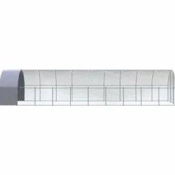 VIDAXL - Poulailler d extérieur 3x10x2 m acier galvanisé