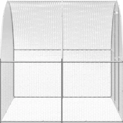 VIDAXL - Poulailler d extérieur 3x10x2 m acier galvanisé