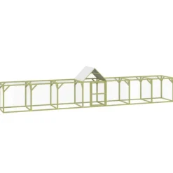 VIDAXL - Poulailler 700x100x150 cm bois de pin massif imprégné